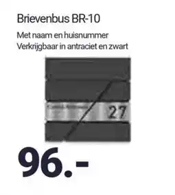 Inter Chalet Brievenbus BR-10 aanbieding