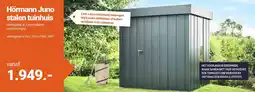 Inter Chalet Hörmann Juno stalen tuinhuis aanbieding