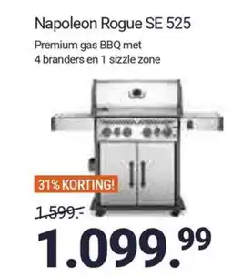 Inter Chalet Napoleon Rogue SE 525 aanbieding