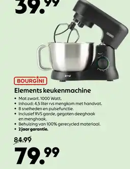 AllesZ Bourgini Elements keukenmachine aanbieding
