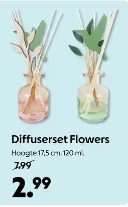 AllesZ Diffuserset Flowers aanbieding