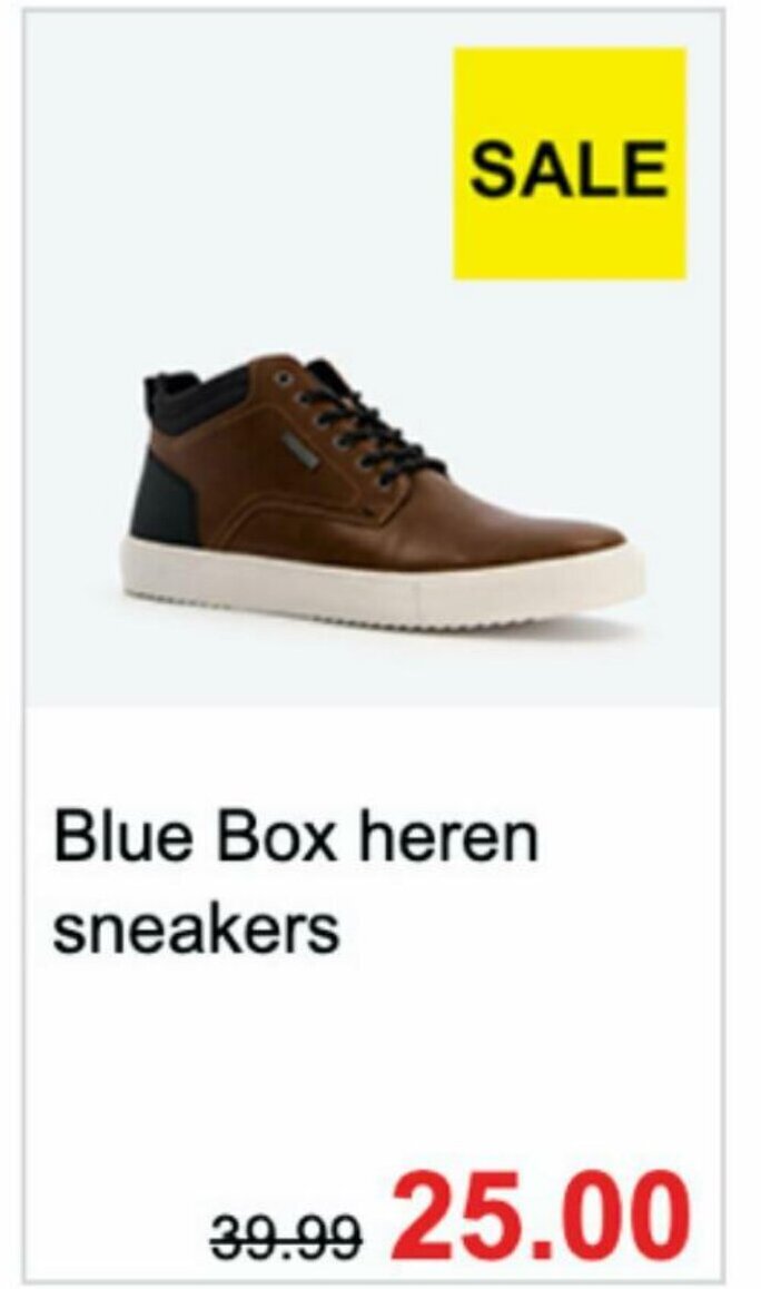 dames sneakers, heren sneakers folder aanbieding bij Scapino - details