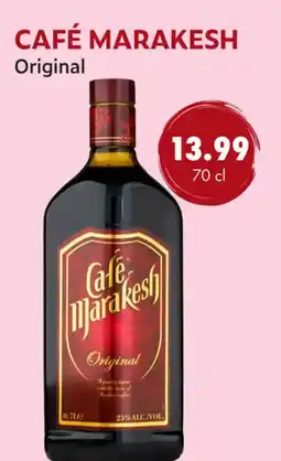 uw topSlijter Café marakesh aanbieding
