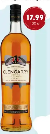 uw topSlijter Glengarry highland blended aanbieding