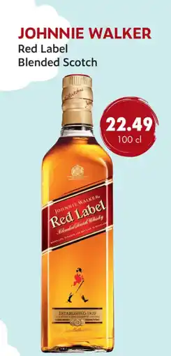 uw topSlijter Johnnie walker aanbieding