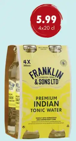 uw topSlijter Franklin & sons aanbieding