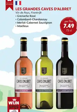 uw topSlijter Les grandes caves d'albret aanbieding