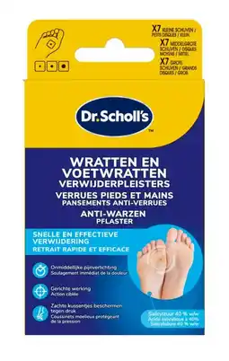 De Online Drogist Dr.Scholl's Wratten & Voetwratten Verwijderpleisters aanbieding