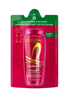 De Online Drogist Elvive Color Vive Shampoo Kleur beschermend Refill aanbieding