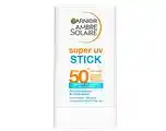 De Online Drogist Garnier Ambre Solaire Super UV Stick SPF50+ aanbieding