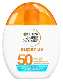 De Online Drogist Garnier Ambre Solaire Super UV SPF50 Fluide aanbieding
