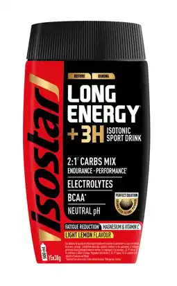 De Online Drogist Isostar Long Energy +3H Drink Lemon aanbieding