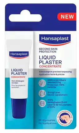 De Online Drogist Hansaplast Second Skin Liquid Plaster Concentrate aanbieding
