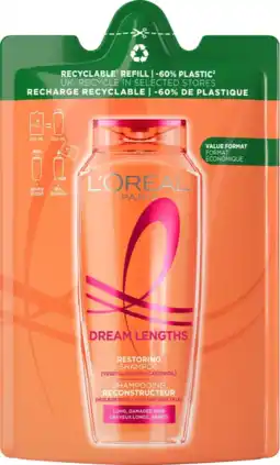 De Online Drogist Elvive Dream Lengths Shampoo Refill 250ML aanbieding