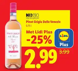 Lidl Pinot Grigio Delle Venezie aanbieding