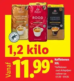 Lidl Koffiebonen XXL aanbieding