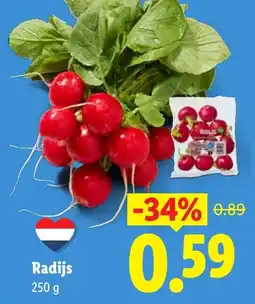 Lidl Radijs aanbieding