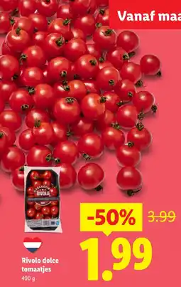 Lidl Rivolo dolce tomaatjes aanbieding