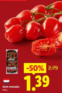 Lidl Zoete romaatjes aanbieding