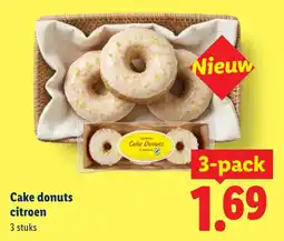 Lidl Cake donuts citroen aanbieding