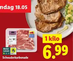 Lidl Schouderkarbonade aanbieding