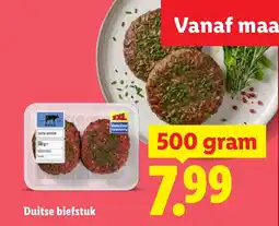 Lidl Duitse biefstuk aanbieding