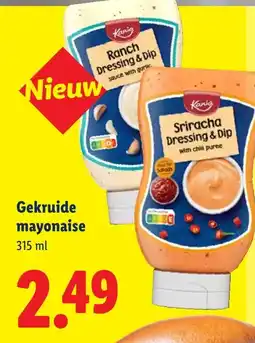 Lidl Gekruide mayonaise aanbieding