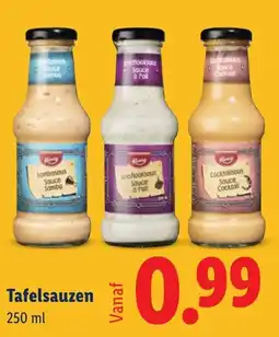 Lidl Tafelsauzen aanbieding