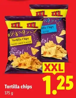 Lidl Tortilla chips aanbieding