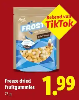 Lidl Freeze dried fruitgummies aanbieding