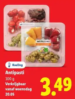Lidl Antipasti aanbieding