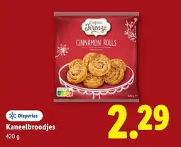 Lidl Kaneelbroodjes aanbieding