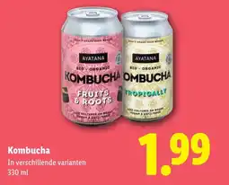 Lidl Kombucha aanbieding
