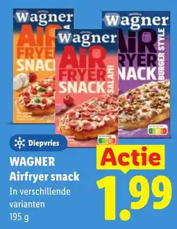 Lidl Wagner Airfryer snack aanbieding