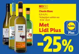 Lidl Chenin Blanc aanbieding