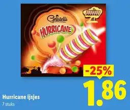 Lidl Hurricane ijsjes aanbieding