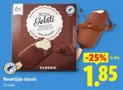 Lidl Roomijsje classic aanbieding