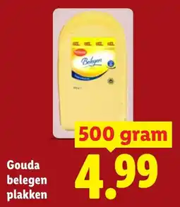 Lidl Gouda belegen plakken aanbieding