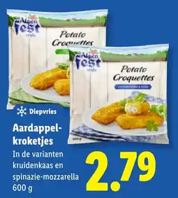Lidl Aardappel kroketjes aanbieding