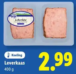 Lidl Leverkaas aanbieding
