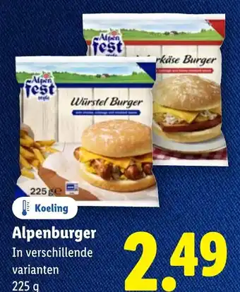 Lidl Alpenburger aanbieding
