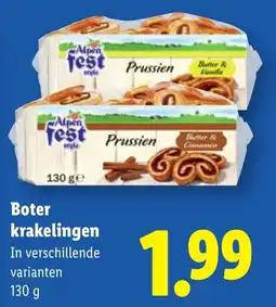 Lidl Boter krakelingen aanbieding