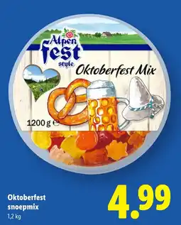Lidl Oktoberfest snoepmix aanbieding