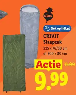 Lidl Crivit Slaapzak aanbieding