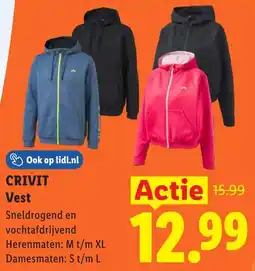 Lidl Crivit Vest aanbieding