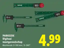 Lidl Parkside digitaal meetgereedschap aanbieding