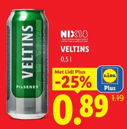 Lidl Veltins aanbieding