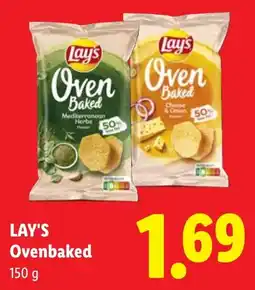 Lidl Lay's Ovenbaked aanbieding