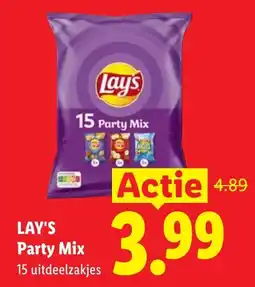 Lidl Lay's Party Mix aanbieding