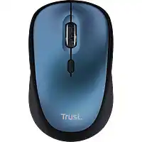 Bol.com Trust Yvi+ - Draadloze Muis - Compact - Stil - ECO - Blauw aanbieding